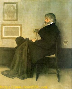 Arrangement in Grey and Black Number 2, Portrait of Thomas Carlyle, 1872-73