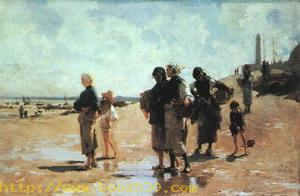 Oyster Gatherers of Cancale, 1878