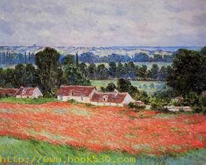Poppy Field at Giverny 1885