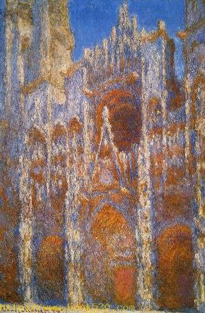 Rouen Cathedral Sunlight Effect 1893