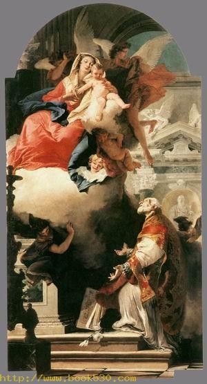 The Virgin Appearing to St Philip Neri 1740