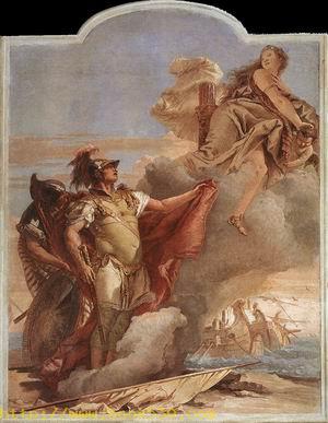 Venus Appearing to Aeneas on the Shores of Carthage 1757