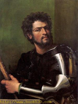 Portrait of a Man in Armor 1512-13