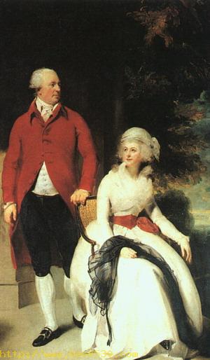 Portrait of Mr. and Mrs. Julius Angerstein 1792