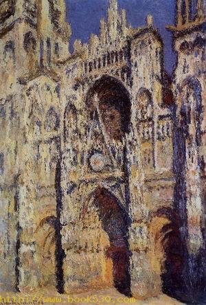 Rouen Cathedral the Portal and the Tour dAlbane Full Sunlight 1893