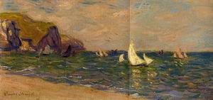 Sailboats at Sea Pourville 1882