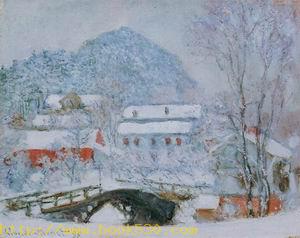 Sandviken Village in the Snow 1895