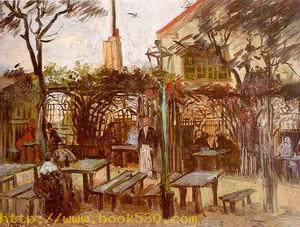 Terrace of the Cafe La Guinguette 1886