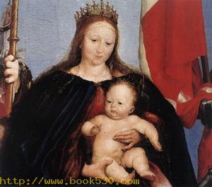 The Solothurn Madonna (detail) 1522