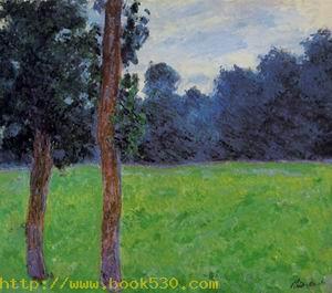 Two Trees in a Meadow 1886