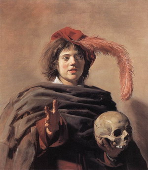 Young Man with a Skull (Vanitas) 1626-28