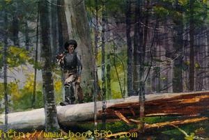 Hunter in the Adirondacks 1892