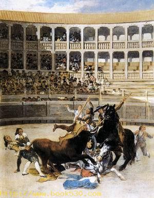 Picador Caught by the Bull 1793