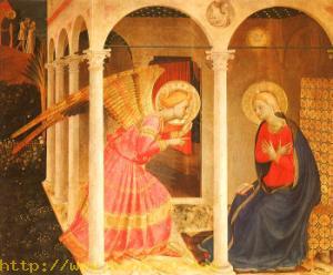 The Annunciation late 1430s