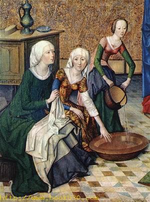 The Birth of Mary (detail) c. 1470