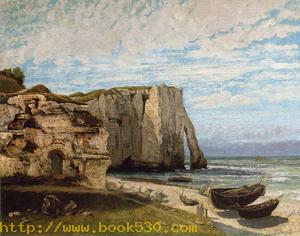 The Cliff at Etretat after the Storm 1869