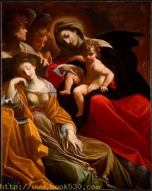 The Dream of Saint Catherine of Alexandria c. 1593