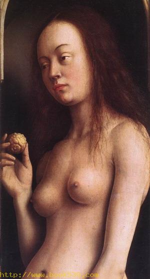 The Ghent Altarpiece, Eve (detail) 1425-29