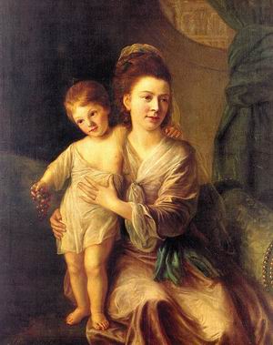 Anne Gardiner with her Eldest Son Kirkman 1776