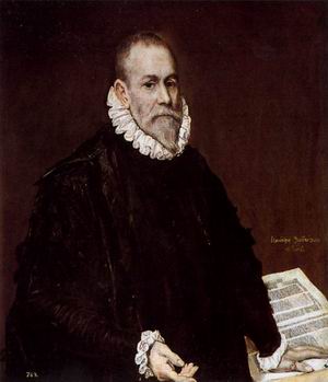 Portrait of Doctor Rodrigo de la Fuente 1588-89