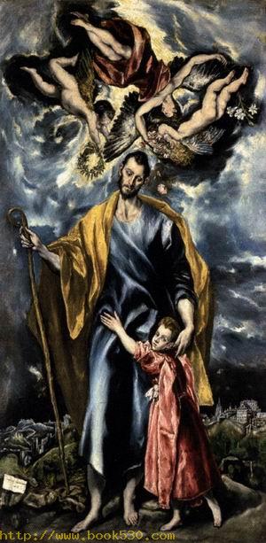 St Joseph and the Christ Child c. 1600