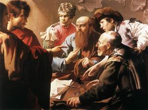 The Calling of St Matthew 1621