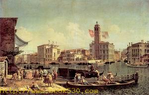 The Grand Canal with the Palazzo Labia and Entry to the Cannaregio 1742