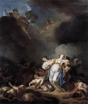 Apollo and Diana Attacking Niobe and her Children 1772