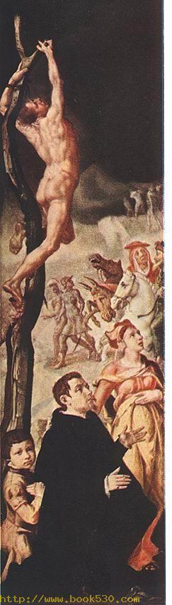 Crucifixion (Triptych) 1545-50 (wings)