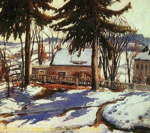 February Thaw, Silvermine, Connecticut, 1917