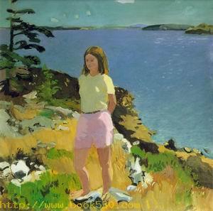 Girl in a Landscape 1965
