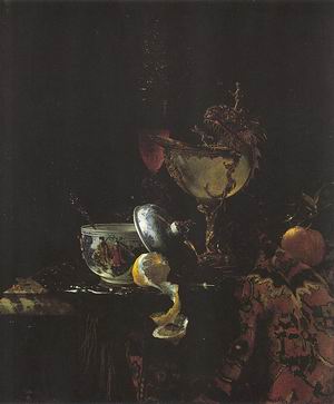 Still Life with Nautilus Goblet 1660