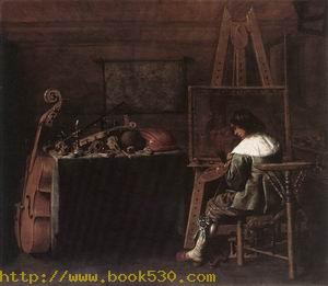 The Painter in his Studio c. 1650