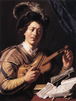 The Violin Player c. 1625