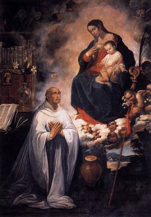 Vision of St Bernard 1611