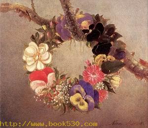 Floral Wreath 1869