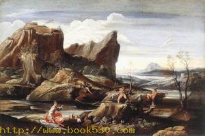 Landscape with Bathers c. 1616