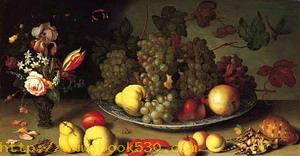 Still Life with Fruits and Flowers late 1620s