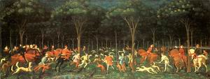 The Hunt in the Forest 1460s