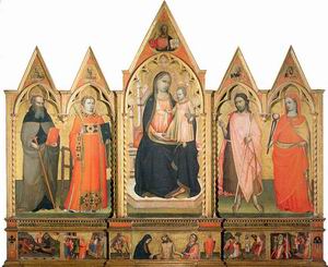 The Virgin Enthroned with Saints 1404