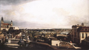 Vienna, Panorama from Palais Kaunitz 1759-60