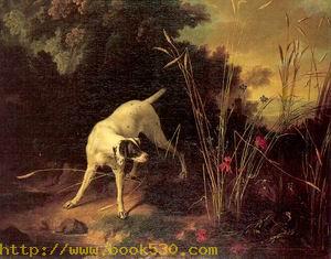 A Dog on a Stand 1725