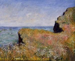 Edge of the Cliff at Pourville 1882