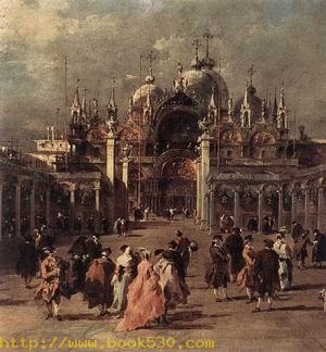 Piazza di San Marco (detail) 1777