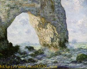 Rock Arch West of Etretat 1883