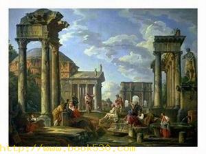 Roman Ruins with a Prophet, 1751