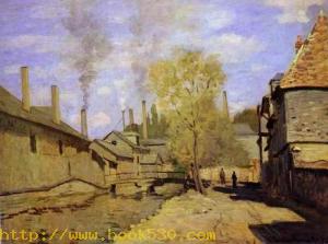 The Robec Stream, at Rouen. 1872