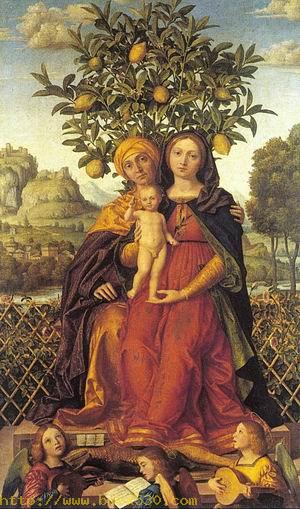 The Virgin and Child with Saint Anne 1510-15