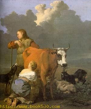 Woman Milking a Red Cow, 1650s