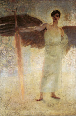 Angel with the Flaming Sword